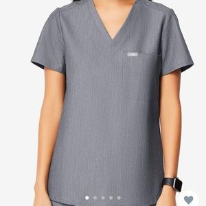 Graphite Catarina Figs Scrub Top